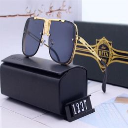 Vintage Designer Polarizer dita sunglasses men for Men and Women with Mirror Glass and Lenses - Stylish Eyewear Accessories with Box (1227#314Z)
