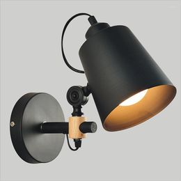 Wall Lamps Modern Industrial Led Light Vintage Lamp Retro Iron Sconce For Bedroom Balcony Bar Cafe Home Aisle Loft E27