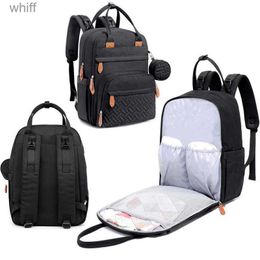 Diaper Bags Diaper Bag Backpack Large Baby Nappy Changing Bags Multifunction Waterproof Travel Back Pack Organiser Maternity BagL231112