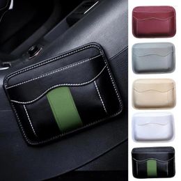 Car Organizer Bag Accessories Spacious Seat Side Storage Console With Capacity Easy Self-adhesive For Auto