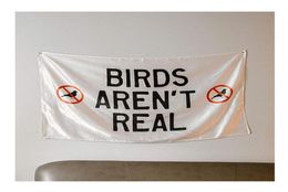 Birds Aren039t Real Flag 3x5 Ft Large Vivid Colour and UV Fade Resistant with 2 Grommets UV Resistant Vibrant Digital Print4498255