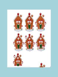 Christmas Decorations Ornaments Quarantine Survivor Resin Ornament Creative Toys Gift Tree Decor Mask Sno Dhac77929731