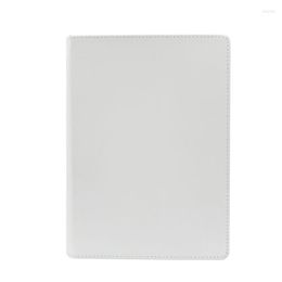 Fast Full Size PU Leather Papers Journals Sublimation Blank Double Sided A4 A5 A6 Cover Notebook