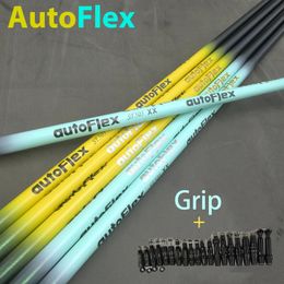 Club Heads Golf Shafts Autoflex Tiffany Blue Yellow SF505xx SF505 SF505x Flex Graphite Drivers Shaft Free Assembly Sleeve And Grip 231109