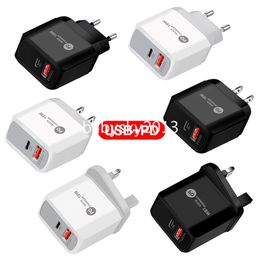 Fast Quick Charging 25W 20W 18W 12W USB C Charger Dual Ports PD Type c Chargers For Iphone 13 14 15 Pro Samsung S22 S23 Huawei Xiaomi B1