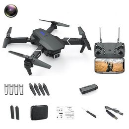 Mini Drone 4K HD Daul Camera With Wifi FPV Portable Foldable Remote Control Drones Rc Quadcopter Camera Dron Toys Mafsn