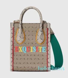 Handbag Purse Crossbody Bags Classic Letter Print Removable Shoulder Strap Leather Handle Women Clutch