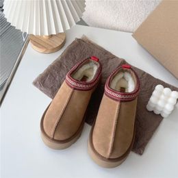 Tasman Slippers Designer Shoes Tazz Slippers Australia Boots Designer Womens Boots Winter Boots Warm Fur Slipper Classic Ultra Mini Platform Boots