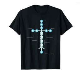 Men's T Shirts Laminin Jesus Cross Black T-Shirt S-3Xl More Size And Colours Tee Shirt