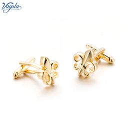 Cuff Links VAGULA Brass Gemelos Trendy Cufflink Shirt Buttons Cuffling French Cuff links 769 231109