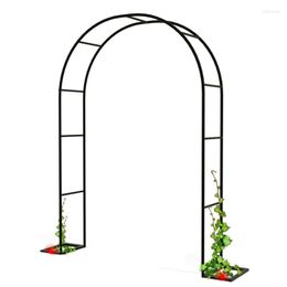 Party Decoration Height 2.2m Wide 1.2/1.4/1.8m Outdoor Metal Wedding Arch Home Garden Christmas Backdrop Stand Climbing Vines Plants Arches