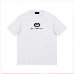 Designer summer women t shirt Shirt Spring/Summer 2023 Sleeve T-shirt Simple Crew Neck Top Slouchy Style Unisex