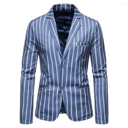 Men's Suits Modern Suit Coat Professional Look For All Occasions Two Buttons Jackets Coats Slim Fit