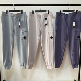 Pantaloni da uomo Jogger Pantaloni sportivi con tasche larghe elasticizzati Pantaloni casual per sport all'aria aperta con cerniera stile britannico