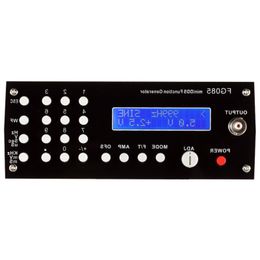 Freeshipping DDS Digital Function Signal Generator Frequency Generator Finished Product with Panel Power Sine Square Sawtooth Triangle Ecua