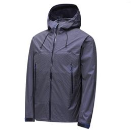 Men's Jackets Wholesale Mountaineering Running Autumn Waterproof And Windproof Seamless Tape Hooded Outdoor Jacket