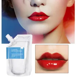 Lip Gloss Vegan Clear Base Oil For Making Material Gel Non-Stick Moisturizing Liquid Lipstick