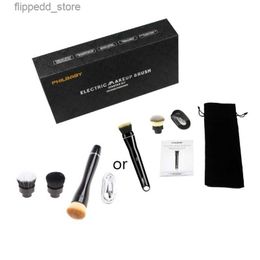 Makeup Brushes Portable Electric Makeup Brush 360 Rotating Cosmetic Powder Brushes USB Rechargeable Drop Shipping Q231110