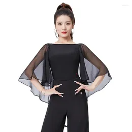 Stage Wear 2023 Women's Style Dance Clothes Modern Practise Jumpsuit Waltz Top