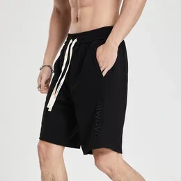 Men's Shorts American Style Summer Sports Casual Embroidered Five Point Pants Gym Running Exercise Basketball Training