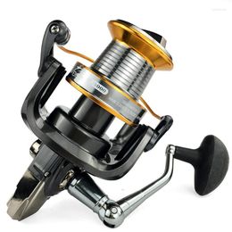 Metal Spool Surf Spinning Fishing Reels Long S Casting Sea Wheels Baitcasting