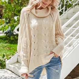 Women's Sweaters Oversize Loose Casual Women Pullovers Autumn Turtleneck Vintage Girl Sweater Jumpers Tops 18-28 Years