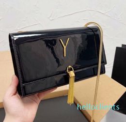 messenger bags luxury chain shoulder bag women designer bags Fashion Hardware Tassel Crossbody Bags light leather purse handbags