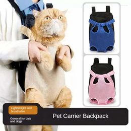 Dog Carrier Pet Cat Backpack Outdoor Travel Breathable Portable Bag For Small Chihuahua