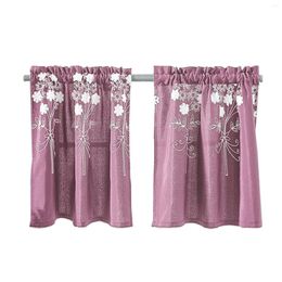 Curtain 1pc Blackout Drape Panel Bedroom Exquisite Embroidery Home Decor Modern Noise Reducing Window Living Room Jacquard