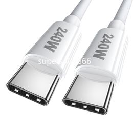 Super Fast Quick Charging 1M 2M 240W 100W 65W 5A PD USB C to USB C Cable For Samsung S22 S23 S24 utral htc lg S1 Tablet PC