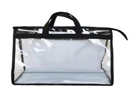 Storage Bags Clear Dustproof Bag Protable Women Purse Handbag Dust Cover With Zipper Water Proof Protector NI5376118