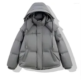 Women's Trench Coats Winter Oversize Jacket Women Thick Down Cotton Padded Cold Coat Female Plus Size Loose Overcoat Fashon Hooded Short