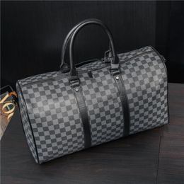 High quality duffle bag women travel bags Totes baluggage luxury designer bag men pu leather handbags large cross body 55cm268w