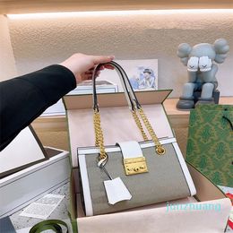 Classic Fashion Shoulder Bag Designer Bag Shoulder Strap Chain Bag Original Casual Square Lock Handbag