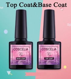 COSA Soak Off Gel Lacquer Professional 8ml Gel Polish Base Coat And Top Coat Varnishes Primer Nail Art Uv Nail Polish LGzL#2211779