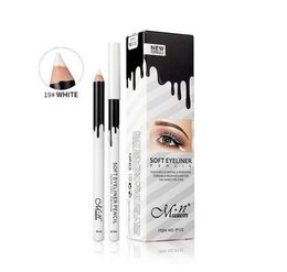 MENOW Waterproof Make Up White Eyes Liner Pencils White Eyeliner Makeup Smooth Easy to Wear Eyes Brightener Eye Liner Pencils5068688