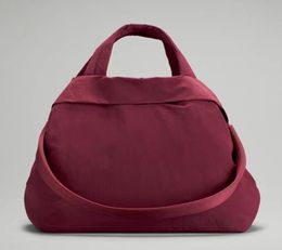 yoga high quality handbag slant shoulder tote bag solid Colour tennis yoga fitness 19L nylon waterproof storage bag with logo7867574