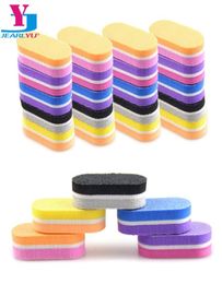 Nail Art Tools Nail ToolsNail Files 50 Pcs Double Colour Mini Nail Sponge Files Buffer Block Buffing Sanding Nails File Pedicure Ma5482439