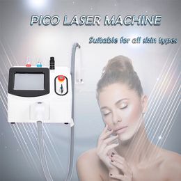 Home Beauty Instrument Portable Picosecond Laser Hair Removal Carbon Peel Q Switch ND Yag Eyebrows Tattoo Removal Machine