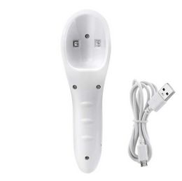 Nail Dryers Monja 5W Mini White Handheld LED Art Dryer USB Charging UV Gel Quick Drying Potherapy Lamp Manicure Tool499