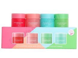 Korea Lip Sleeping Mask Lip Moisturizer Night Sleep Lip Mask Hydrating Nutrious Repair Lip Film Winter Autumn Lips Care