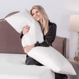 Pillow Free Delivery 50x152cm Cotton Twill Cover Zipper Long Bed Sleeping Pillowcase Bedroom Sofa Household Products