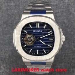 Wristwatches 40mm Sports Fashion Men's Watch Square Case NH38 Automatic Movement Brown Blue White Green Sapphire Glass Stainless Steel