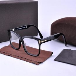 Whole-Brand Eyeglasses Frames Plank Big Frame Spectacles Frames Women Retro Myopia Glasses with Original Case2873