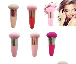 Sponges Applicators Cotton Makeup Sponges Mushroom Head Brushes Powder Puff Beauty Cosmetic Sponge With Handle Women Fashion Prof 4574174