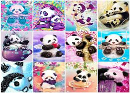 Evershine Diamond Painting Animal 5D DIY Full Square Diamond Embroidery Panda Mosaic Rhinestones Picture Home Decoration3215804