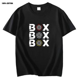 Men's T-Shirts Box Tyre Compound V2 Tshirt Women's Short Sleeve Top 100%cotton Oversized Funny Video Games Men Clothing Y2k Clothes 230408
