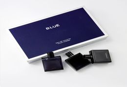 Classic top sell Blue perfume 3piece set for men 30ml per bottle edt cologne with long lasting time good smell edp high fragrance8548556