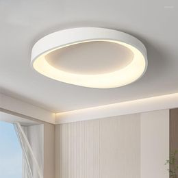 Chandeliers Modern Led For Bedroom Study Living Room Kitchen Home Decoration Smart Indoor Lighting Round Square Sloped Ceiling
