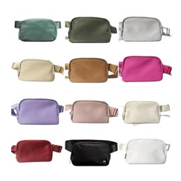 Luxury Fanny Pack Everywhere Belt Bag Designer Bum Chest Yoga Bag Bumbag Nylon Womens Mens Outdoor Fleece Shoulder Crossbody Waist Bags with Log o Evening Bags dagate